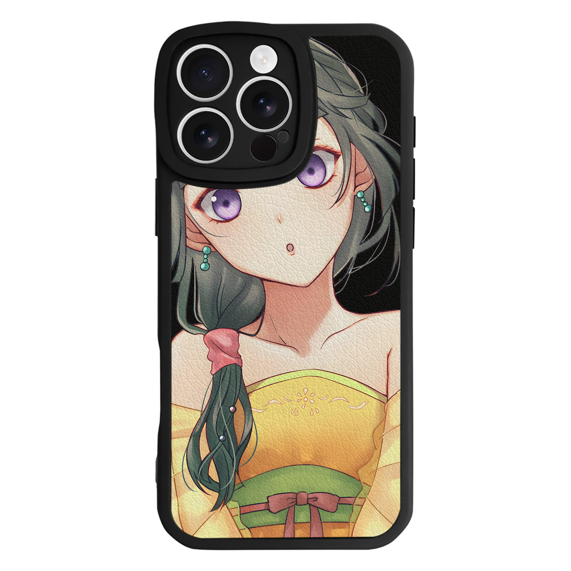 （画像用） 薬屋のひとりごと The Apothecary Diaries 【iPhone 16シリーズ対応】シリコンスマホケース（レザー調） 材質：シリコン